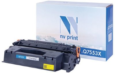 Картридж лазерный NV PRINT (NV-Q7553X) для HP LaserJet 2015/2015n/2014 и другие, ресурс 7000 стр.