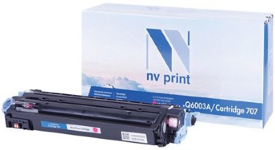 Картридж лазерный NV PRINT (NV-Q6003A) для HP ColorLaserJet CM1015/2600, пурпурный, ресурс 2000 стр.