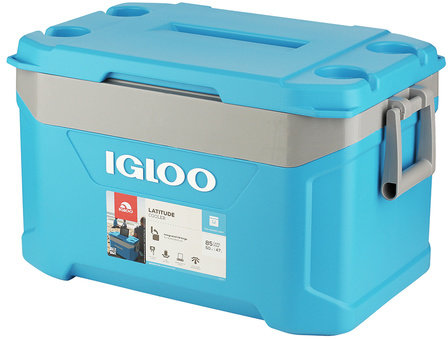 Изотермический контейнер (термобокс) Igloo Latitude 50 Cyan (47 л.), голубой