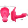 Клиторальный стимулятор с вагинальной пробкой и дистанционным управлением