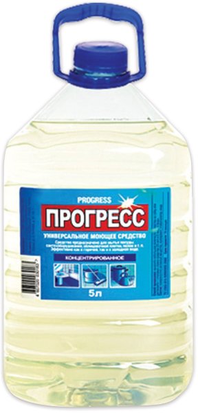 Средство моющее универсальное 5 л, ПРОГРЕСС, пэт