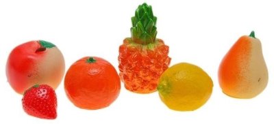 Н-р 'Фрукты'(яблоко,груша,ананас,клубника,лимон,мандарин) ра