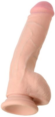 Телесный фаллоимитатор  RealStick Elite DILDO Marc - 24 см.