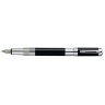 Перьевая ручка Waterman Elegance Black ST. Перо из чистого золота 18К. Детали дизайна: посеребрение