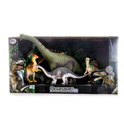 HGL Megasaurs Игровой набор динозавров 6 штук***К7Б