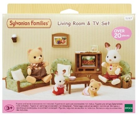 Sylvanian Families Набор гостиная и телевизор 5287