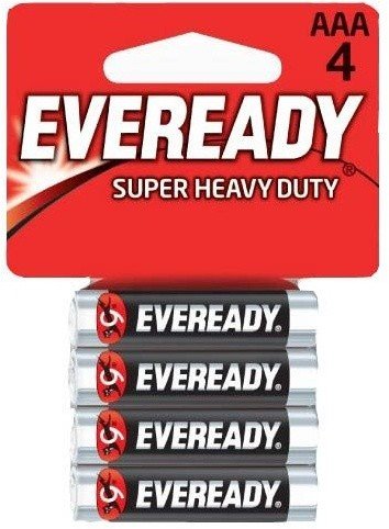 Батарейки EVEREADY R03 типа AAA  - 4 шт.