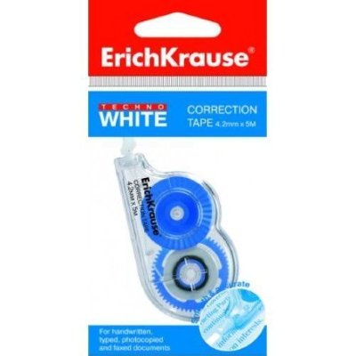 Erich Krause Корректирующая лента ЕК "TECHNO WHITE MINI" 4,2мм*5м 21885