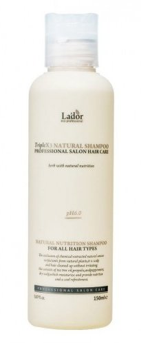 La’dor TripleX3 Natural Shampoo – Профессиональный натуральный шампунь для волос с нейтральным pH балансом, 150 мл.
