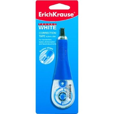 Erich Krause Корректирующая лента ЕК "TECHNO WHITE" 4,2мм*8м 21887