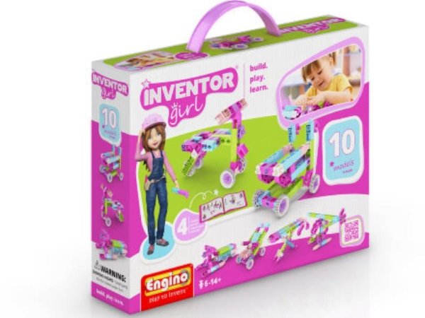 Конструктор Engino INVENTOR GIRLS. Набор из 10 моделей