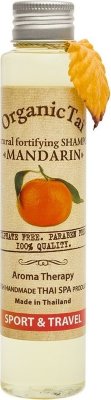 Безсульфатный шампунь для волос с мандариновым маслом Natural Fortifying Shampoo Mandarin, 100 мл ***К11155