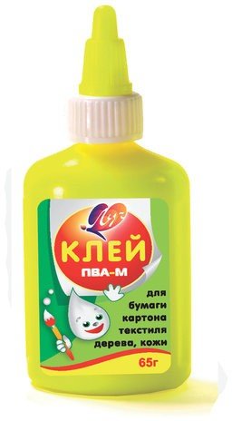 Клей ПВА-М ЛУЧ (бумага, картон, кожа, ткань, дерево), 65 г