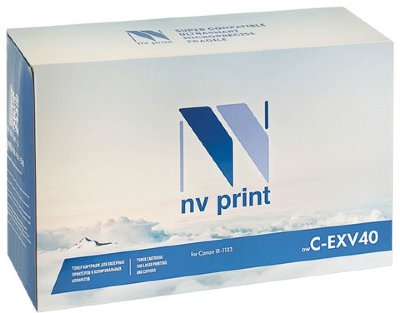 Тонер NV PRINT (NV-CEXV40) для CANON iR1133/ iR1133A/ iR1133IF, ресурс 6000 страниц