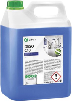Средство дезинфицирующее 5 кг GRASS DESO C10, нейтральное, низкопенное, концентрат