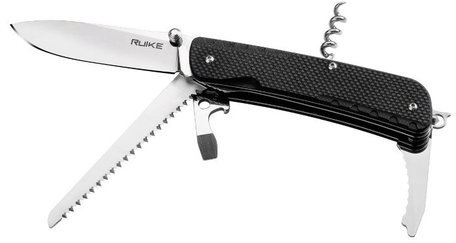 Нож Ruike LD32-B, 13 функций, черный