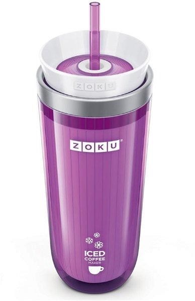 Стакан для охлаждения напитков Zoku Iced Coffee Maker ZK121-PU
