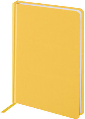 Ежедневник недатированный МАЛЫЙ ФОРМАТ (100x150 мм) А6, BRAUBERG "Select", 160 л., желтый, 111684