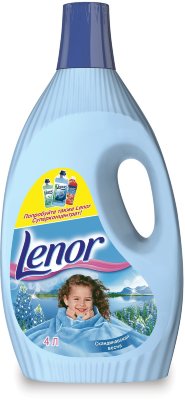 Кондиционер-ополаскиватель для белья 4 л, LENOR (Ленор) "Скандинавская весна"