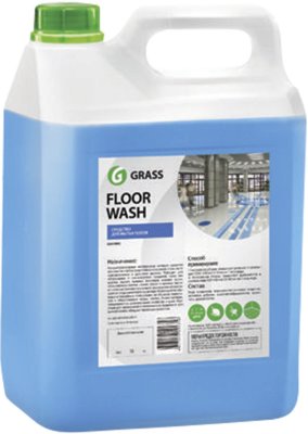 Средство для мытья пола 5,1 кг GRASS FLOOR WASH, нейтральное, низкопенное, концентрат