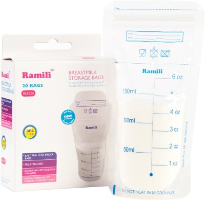 Ramili Пакеты для хранения грудного молока Ramili Breastmilk Bags BMB20 ***R982