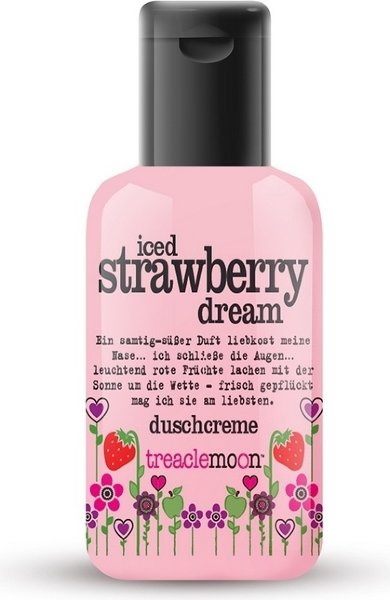 Гель для душа Iced Strawberry Dream Bath & Shower Gel, клубничный смузи