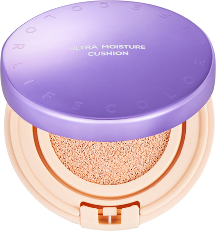 Ультраувлажняющий кушон Life Color Ultra Moisture Cushion 1.5 Beige SPF 24 PA++, тон 1,5, натурально-бежевый