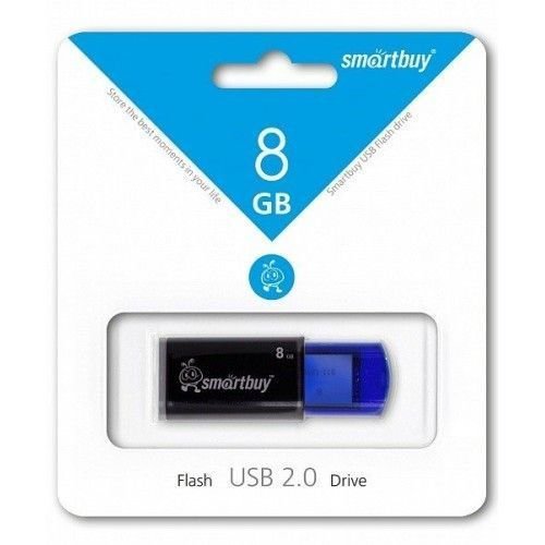 Smartbuy Флеш-драйв 8 GB USB Smartbuy Click Blue SB8GBCL-B