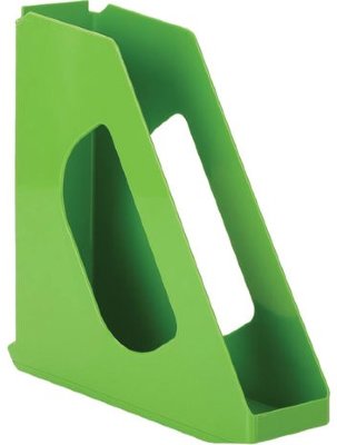 Лоток вертикальный для бумаг ESSELTE "VIVIDA", ширина 72 мм, зеленый