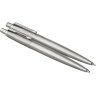 Набор PARKER "Jotter Stainless Steel CT": шариковая ручка синяя и механический карандаш, 2093256