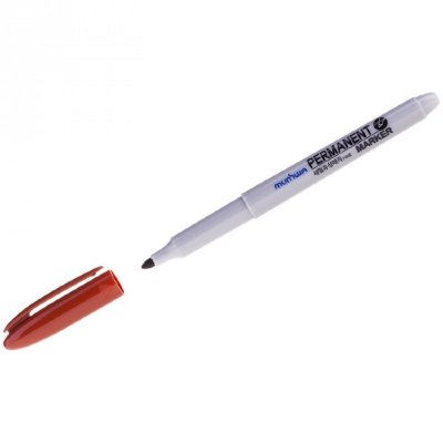 MunHwa Pencil Co Маркер перманентный 1,5мм коричневый, пулевидный FPM-13
