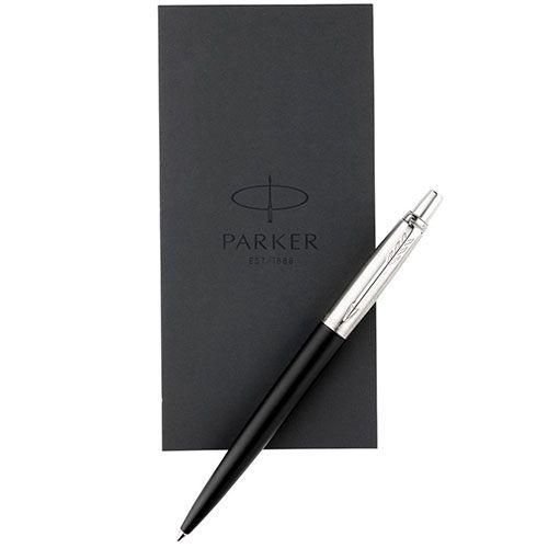 Parker Pen Products _Набор Parker Jotter Шариковая ручка Core K63 Bond Street Black CT M черные чернила + чернила 2020375