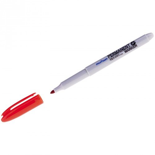 MunHwa Pencil Co Маркер перманентный 1,5мм красный, пулевидный FPM-03