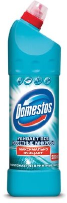 Чистящее средство 500 мл, DOMESTOS "Свежесть Атлантики", с отбеливающим эффектом, гель