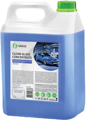 Средство для мытья стекол и зеркал 5 кг GRASS CLEAN GLASS CONCENTRATE, нейтральное, концентрат