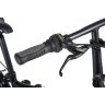 Велосипед NOVATRACK 20" складной алюм., черный, Shimano 6 speed, стальная вилка, вынос, алюм.руль