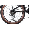 Велосипед NOVATRACK 20" складной алюм., черный, Shimano 6 speed, стальная вилка, вынос, алюм.руль