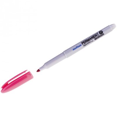 MunHwa Pencil Co Маркер перманентный 1,5мм розовый, пулевидный FPM-10