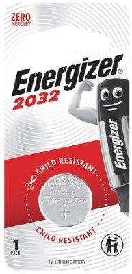 Батарейка ENERGIZER, CR 2032, литиевая, 1 шт., в блистере