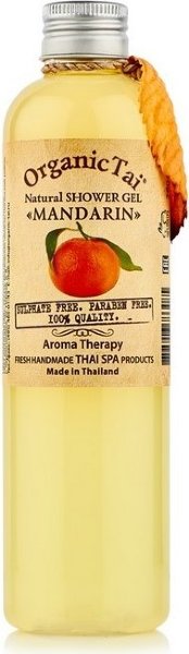 Безсульфатный гель для душа с мандариновым маслом Natural Shower Gel Mandarin