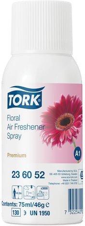 Сменный баллон 75 мл, TORK (Система А1) Premium, цветочный, 236052