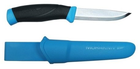 Нож Morakniv Companion Blue, нержавеющая сталь, голубой