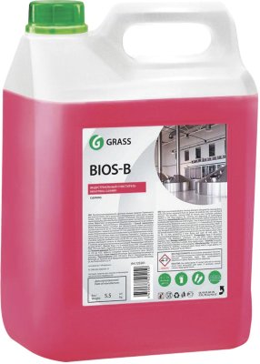Средство моющее 5,5 кг GRASS BIOS B, для промышленного оборудования, щелочное, концентрат