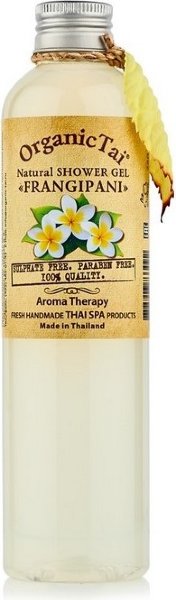 Безсульфатный гель для душа с экстрактом франжипани Natural Shower Gel Frangipani