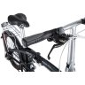 Велосипед NOVATRACK 20" складной, алюм., чёрный, 8 скор., RDM310/TS71/HG20,  диск.торм.STG