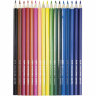 Карандаши цветные ЛУЧ "Классика", 18 цв., заточенные, шестигранные, картонная упаковка, 29С 1711-08