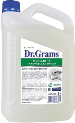 Мыло-пена 5 л DR.GRAMS, с антибактериальным эффектом