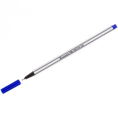 Luxor Ручка капиллярная 0,8мм "LUXOR Fine Writer 045" синяя 7122/7141-50/Box 10