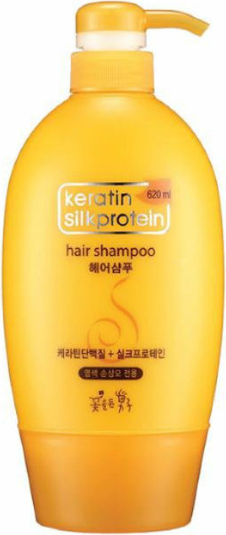 Увлажняющий шампунь с протеинами шелка Flor de Man Keratin Silkprotein Hair Shampoo