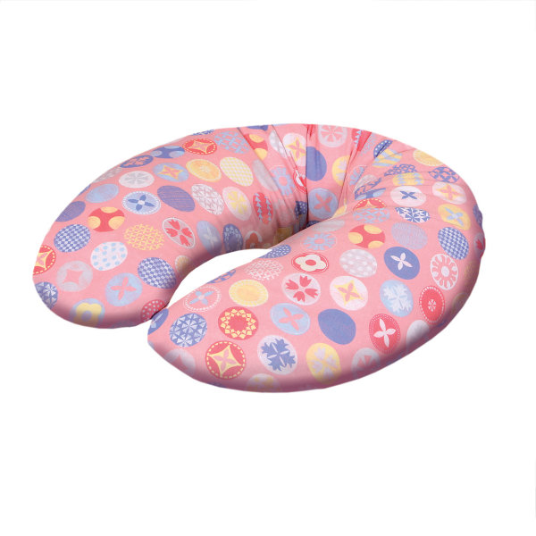 Подушка для кормления Ceba Baby Physio Mini трикотажная(Circles pink W-702-700-535)